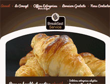 Tablet Screenshot of breakfast-service.com